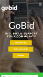 Mobile Screenshot of gobid.ca